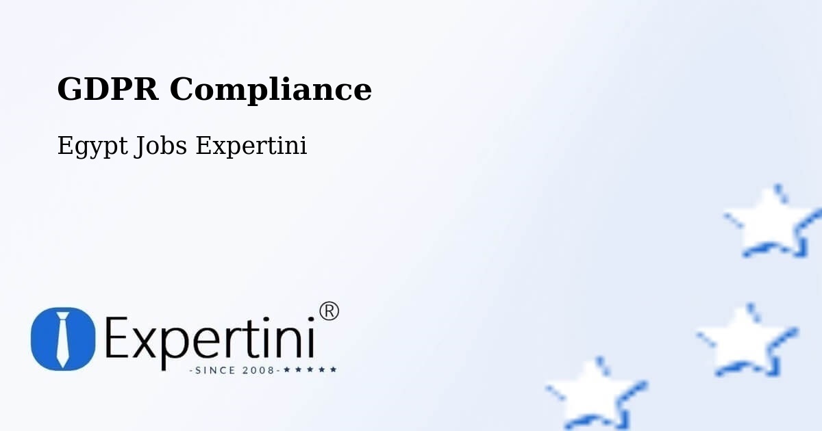 EU GDPR Compliance Statement – Tanda - Egypt Jobs Expertini