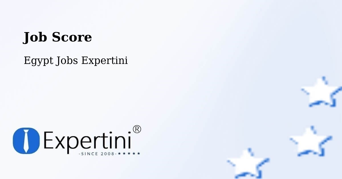 Job Score & Job Description Score Tool – Tanda - Egypt Jobs Expertini