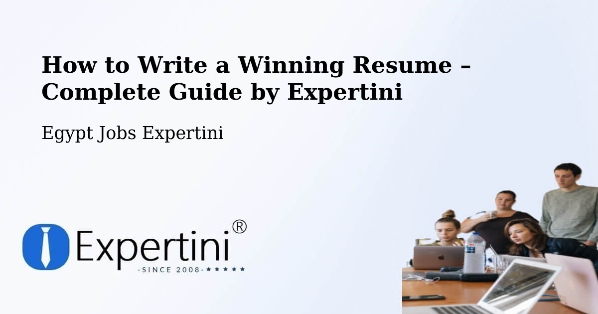 Resume Writing Guide for Job Seekers – Tanda - Tanda, Egypt Jobs Expertini